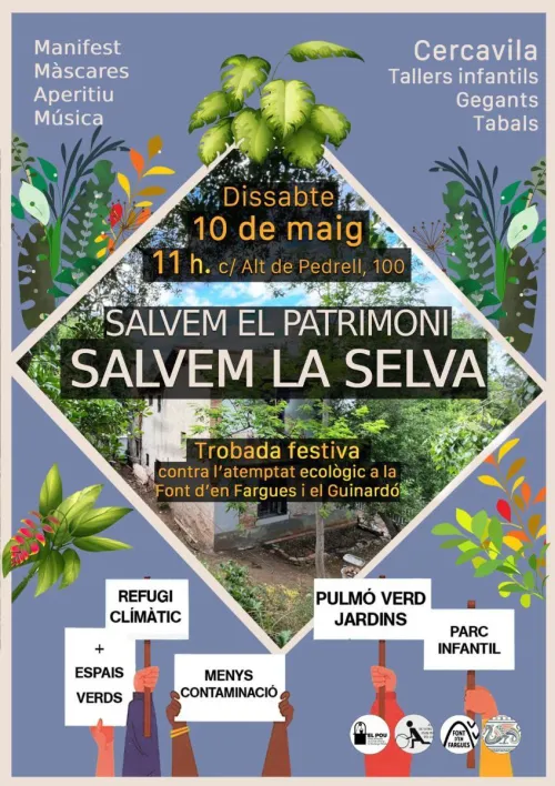 Cercavila reivindicativa espai La Selva